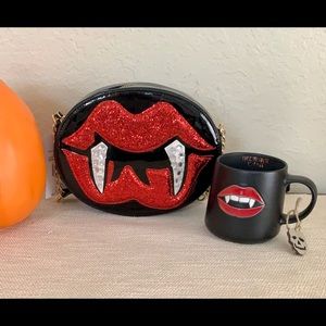Betsey Johnson Vampire Handbag & Mug🖤❤️